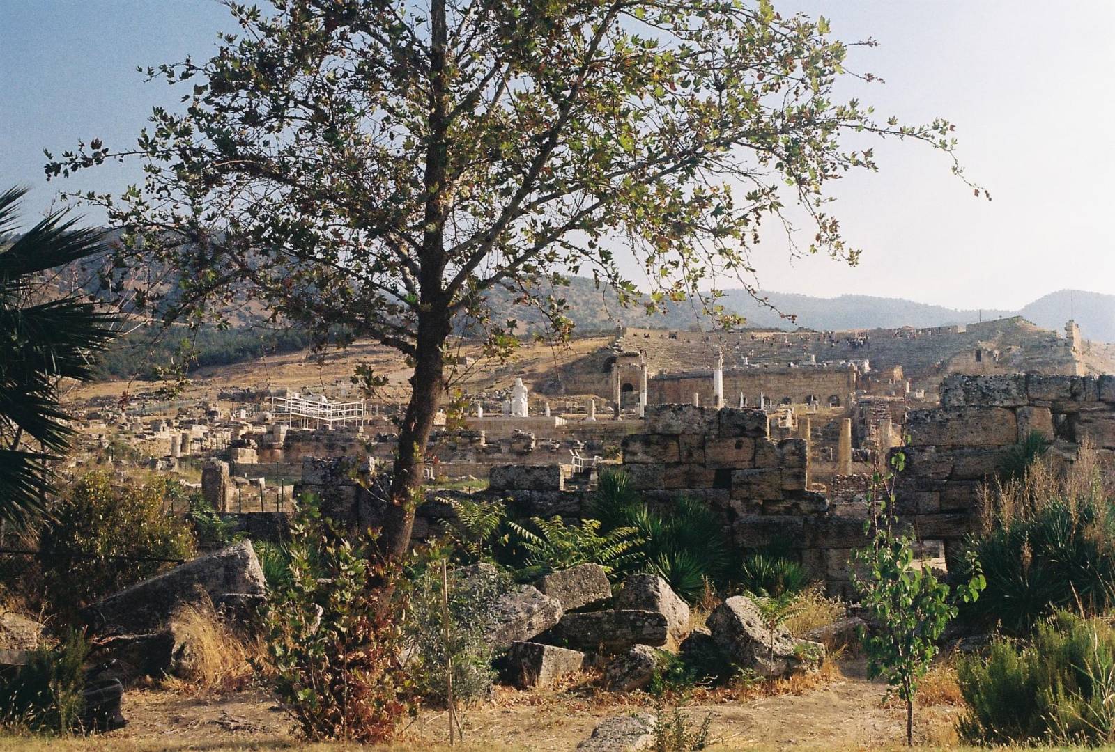 Ruins on the mountain side